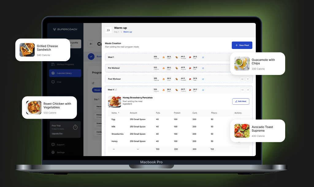 SuperCoach Nutrition Tools